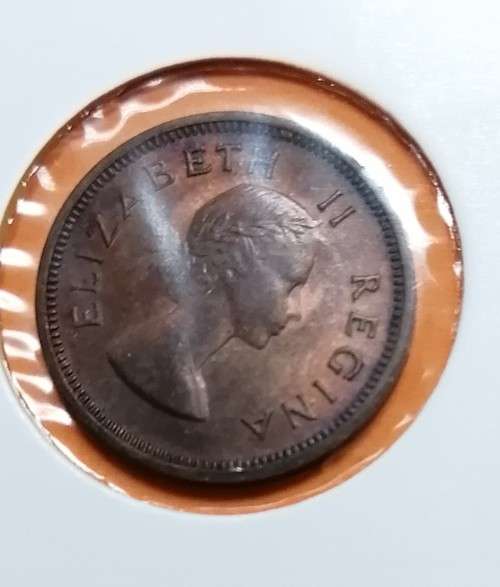 1954 SA Union 1/4 Penny Farthing UNC