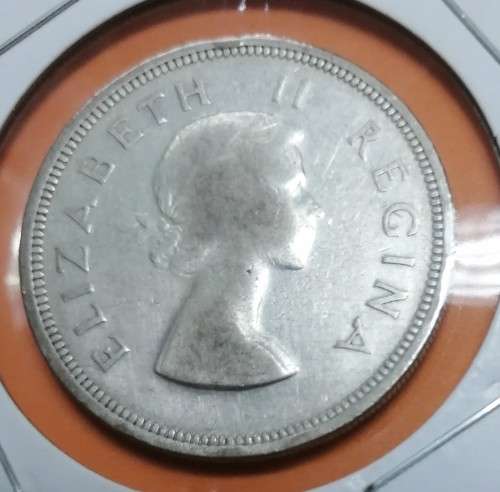 1957 SA Union 2/6 Half crown