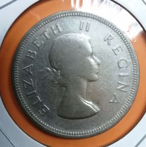 1957 SA Union 2/6 Half crown