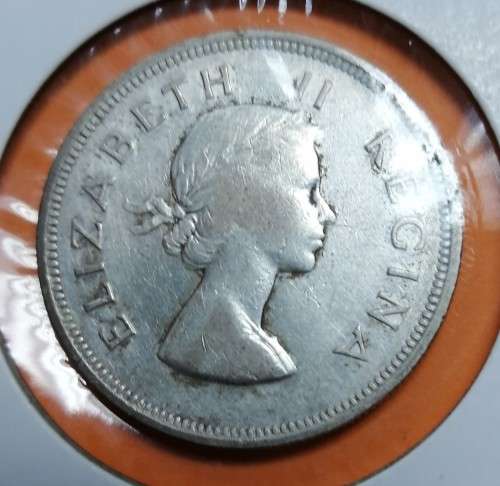 1955 SA Union 2/6 Half crown