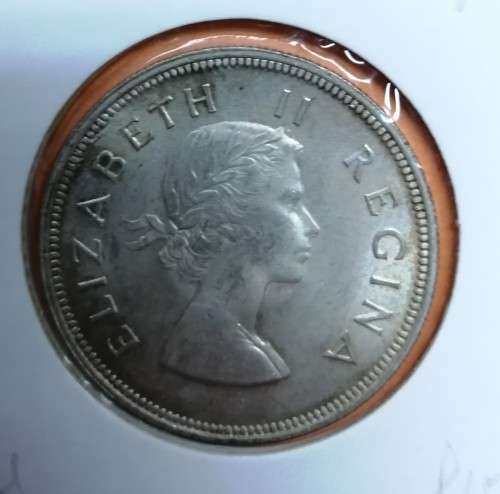 1955 SA Union 2/6 Half crown UNC