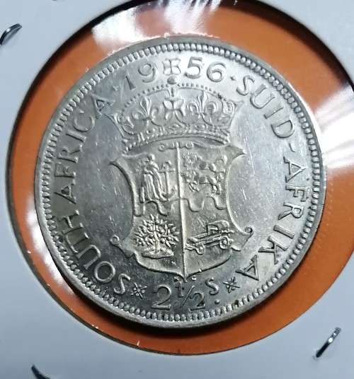 1956 SA Union 2/6 Half crown Very Nice