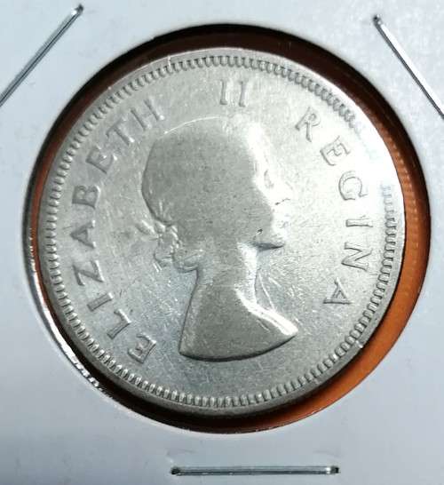 1956 SA Union silver Floren 2/