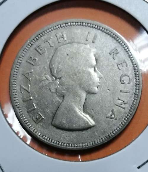 1956 SA Union silver Floren 2/