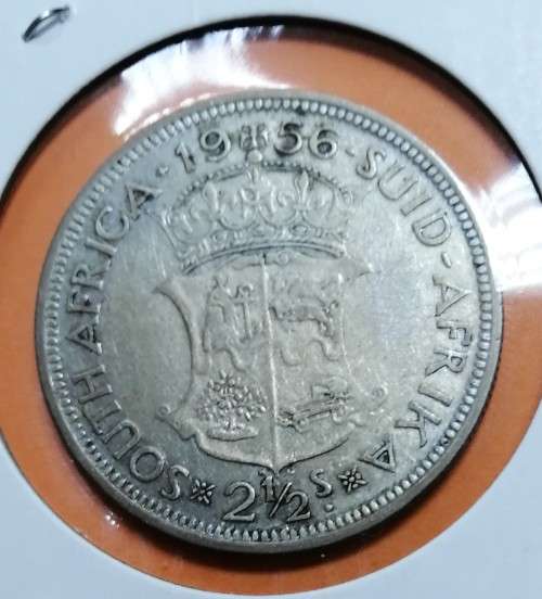 1956 SA Union silver Floren 2/