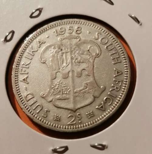 1958 SA Union 2Shilling