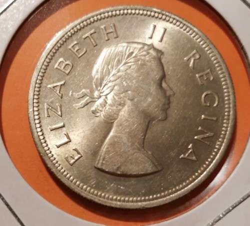 1958 SA Union 2/6 Half crown UNC