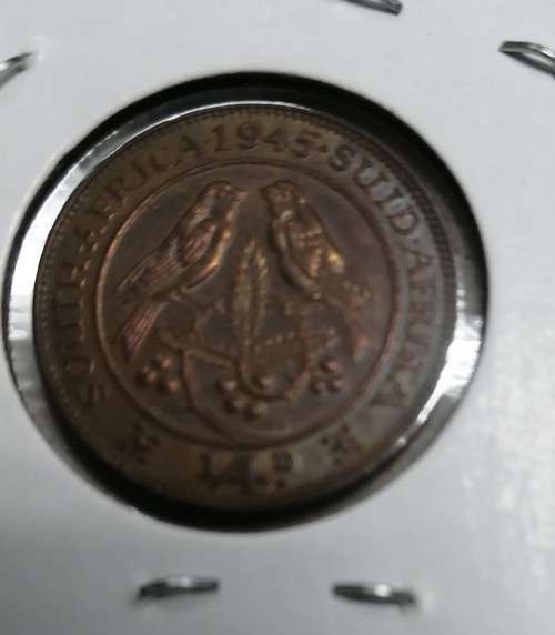 1945 Quarter Penny 1/4d