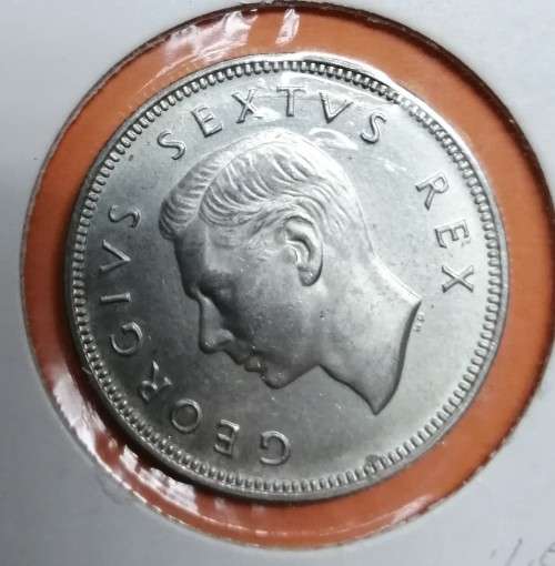 1952 SA Union 2 Shilling UNC