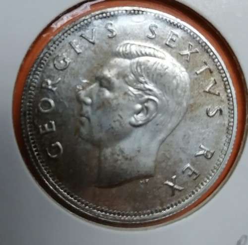 1952 SA Union 2/6 Half crown Proof