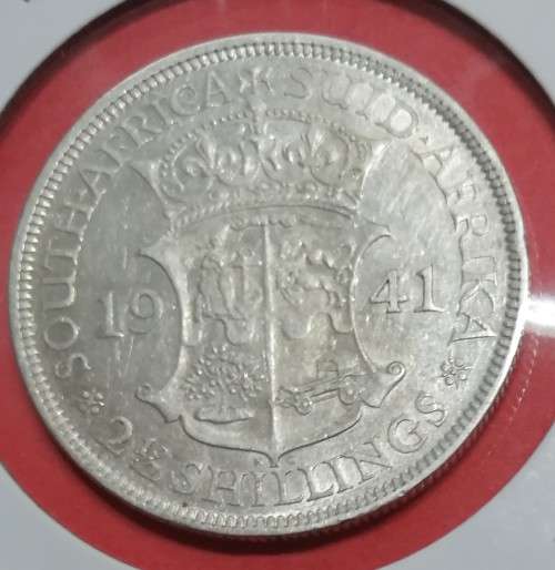 1941 SA Union 2/6 Half Crown
