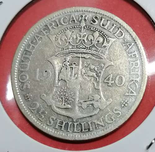 1940 SA Union 2/6 Half Crown