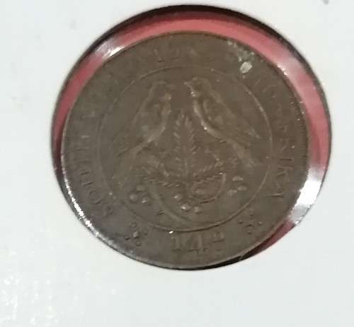 1935 SA Union Quarter penny
