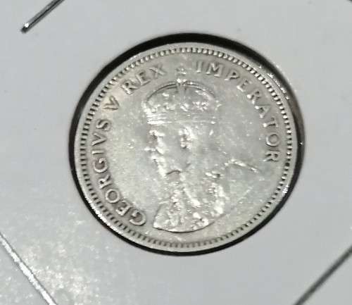 1934 SA Union 6D Six Pence