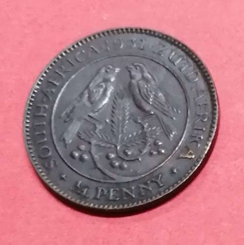 1931 SA Union Quarter Penny Zuid