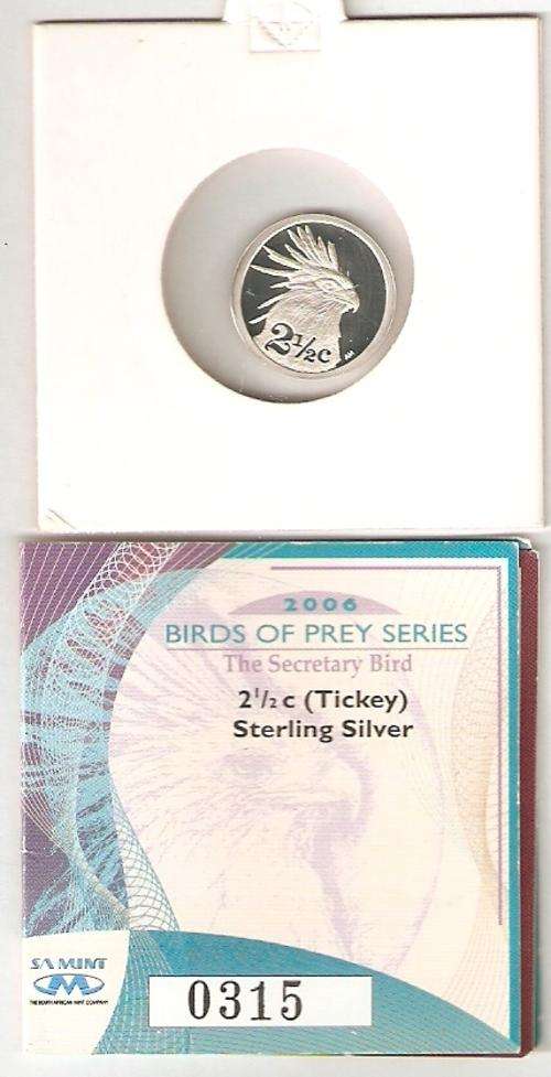 Secretary Bird 2006 Tickey
