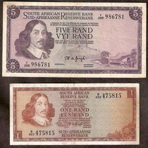 SA Notes from the TW De Jongh era