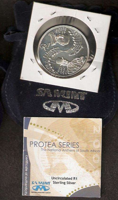 2009 National Anthem UNC silver R1 With COA Mintage 587 - Cheapest on BoB