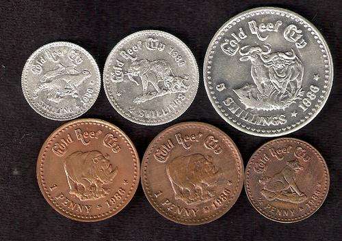 Gold Reef City medallion set