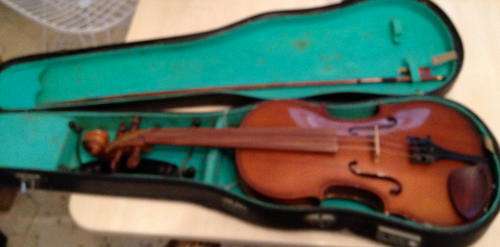 J.J. van de geest 4/4 violin 1978 great quality instrument & bow