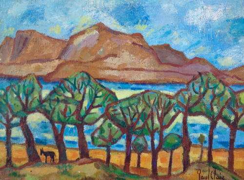 Paul CLAIR (1918-1984) oil on canvas on board French listed artist