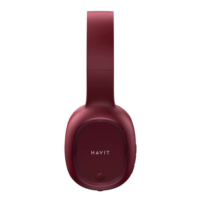 Havit H2590BT PRO Wireless Bluetooth headphones (red)