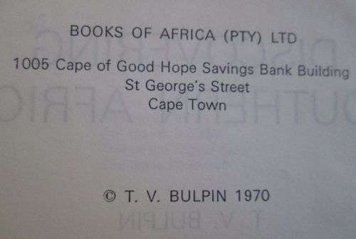 Discovering Southern Africa - T.V. Bulpin - First Edition