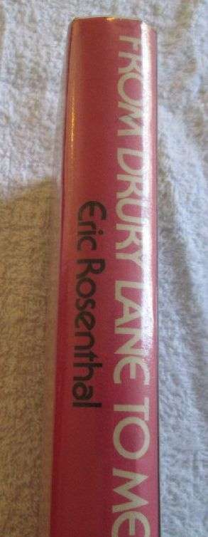 From Drury Lane to Mecca - Eric Rosenthal