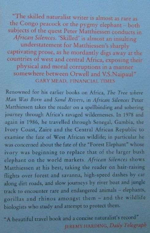 African Silences - Peter Matthiessen