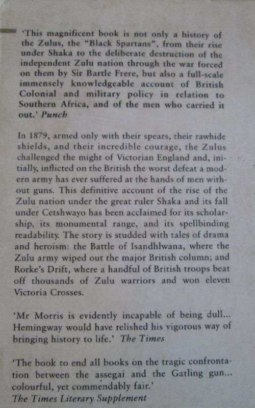 The Washing of the Spears - The Rise and Fall of the Zulu Nation - Donald A. Morris