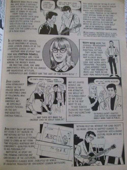 The Illustrated Story of the Beatles - John Metcalf - Illustrated by Nic Metcalf