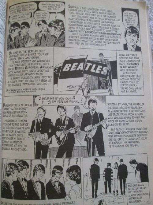 The Illustrated Story of the Beatles - John Metcalf - Illustrated by Nic Metcalf