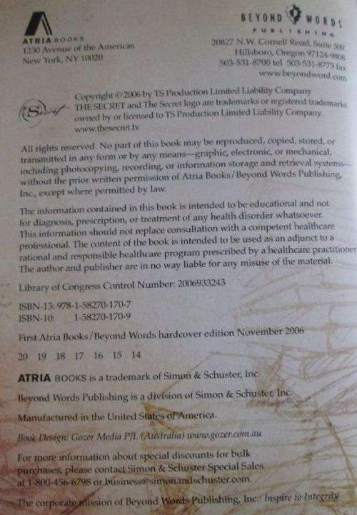 The Secret - Rhonda Byrnes