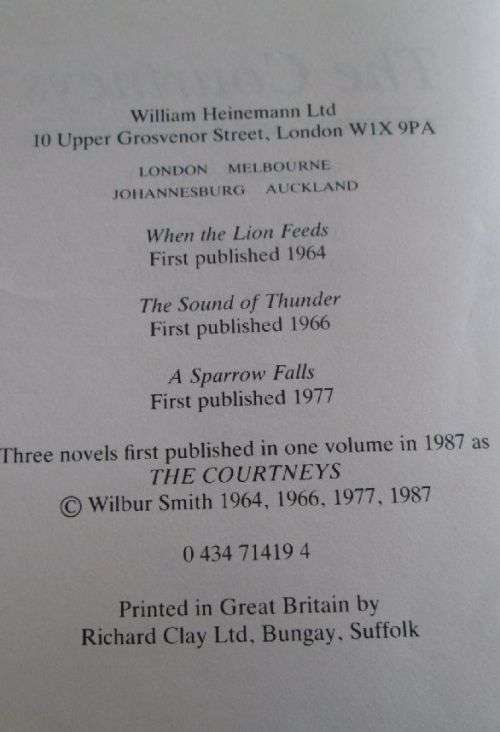 The Courtneys - Wilbur Smith