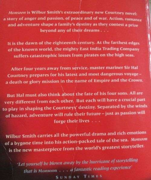 Monsoon - Wilbur Smith - Large Format Paperback