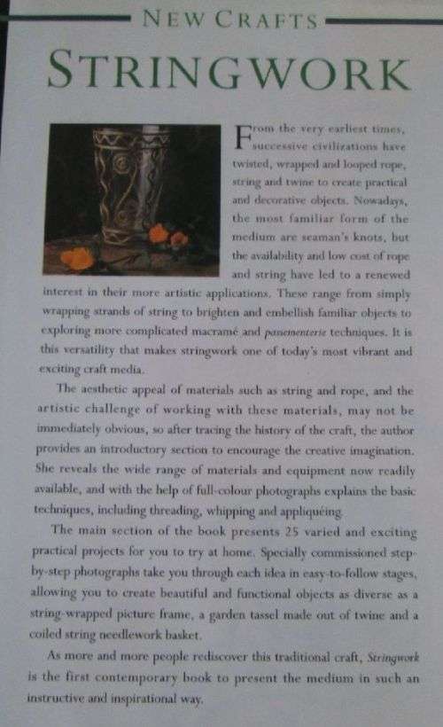 New Crafts Stringwork - Deena Beverley