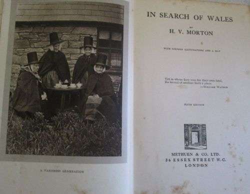 In Search of Wales - H.V. Morton - 1933