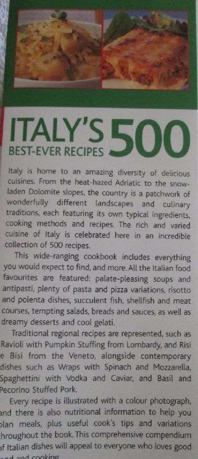 Italy's 500 Best-Ever Recipes