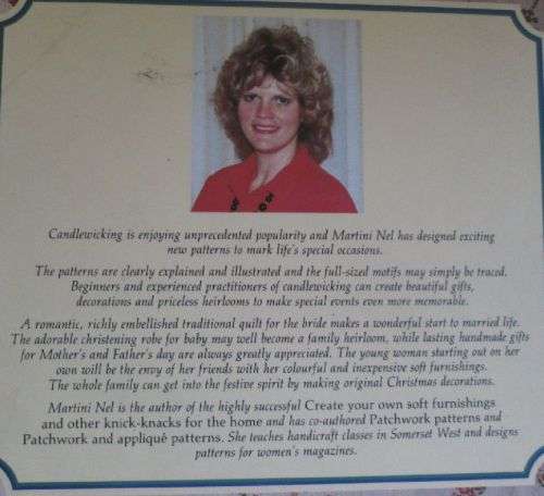 Creative Candlewicking for Special Occasions - Martini Nel