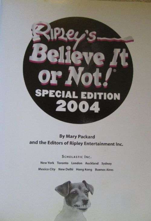 Ripley's Believe it or Not - Special Edition 2004