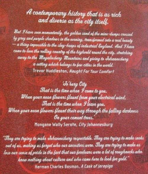 The Joburg Book - A Guide to the City`s History, People and Places - Nechama Brodie