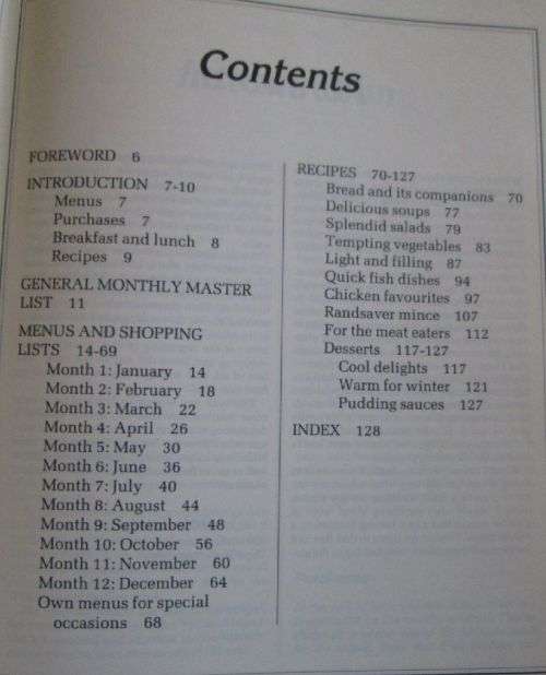 Family Fare - A Monthly Menu and Shopping List Guide - Christelle Erasmus & Eric Barnard