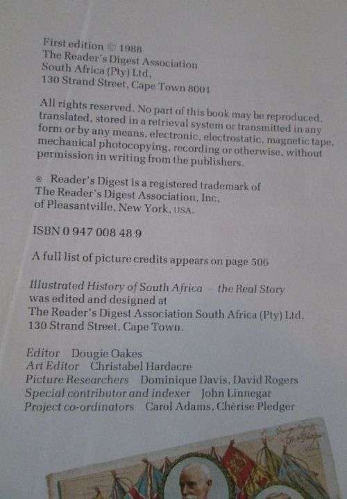 Illustrated History of South Africa - Reader's Digest