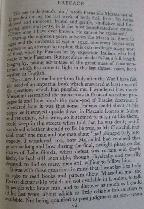 Benito Mussolini - Christopher Hibbert