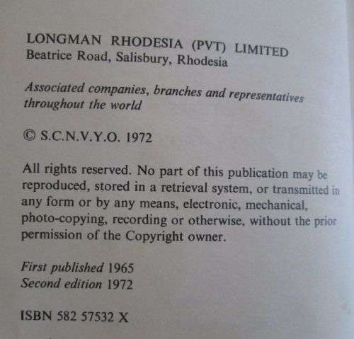 The Bundu Book of Trees, Flowers and Grasses