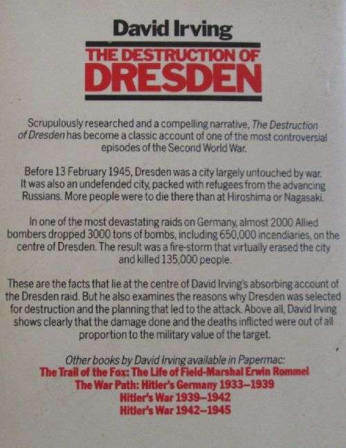 The Destruction of Dresden - David Irving
