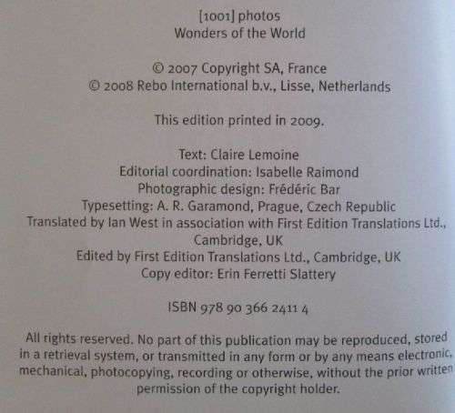 Wonders of the World [1001 Photos]