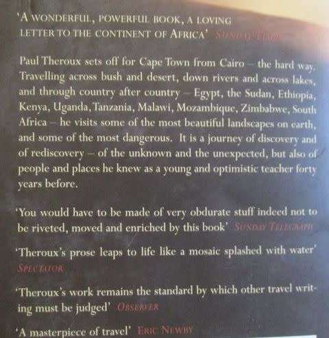 Dark Star Safari - Overland From Cairo to Cape Town - Paul Theroux