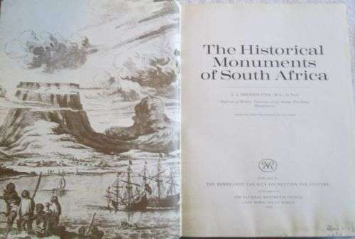 The Historical Monuments of South Africa - J.J. Oberholster