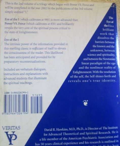 The Eye of the I - From Which Nothing is Hidden - David R. Hawkins, M.D. Ph.D.